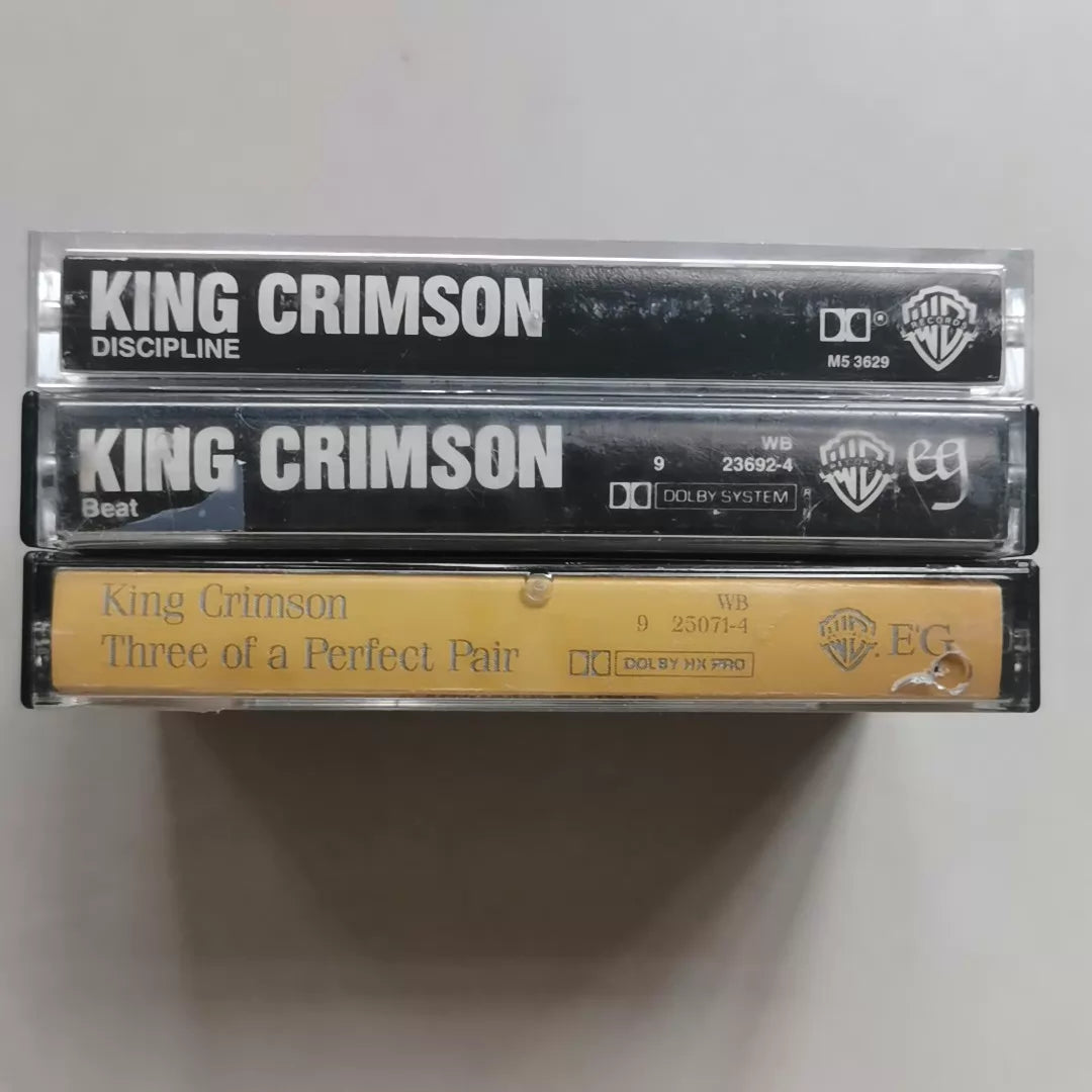 King Crimson – Discipline / Beat / Three of a Perfect Pair US Cassette Set — product detail 9