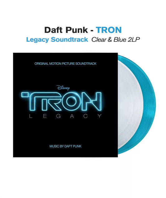 Daft Punk – TRON: Legacy – Clear & Blue Vinyl (2LP)
