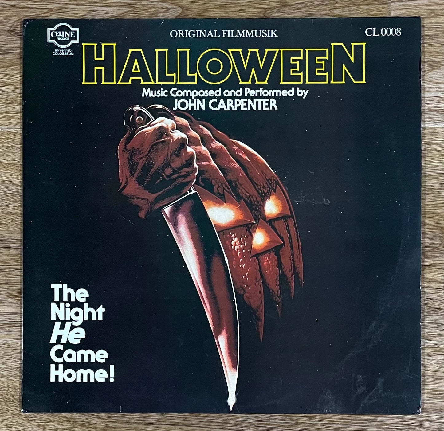 Halloween – Original Motion Picture Soundtrack 1983 German First-Press Vinyl LP — front view