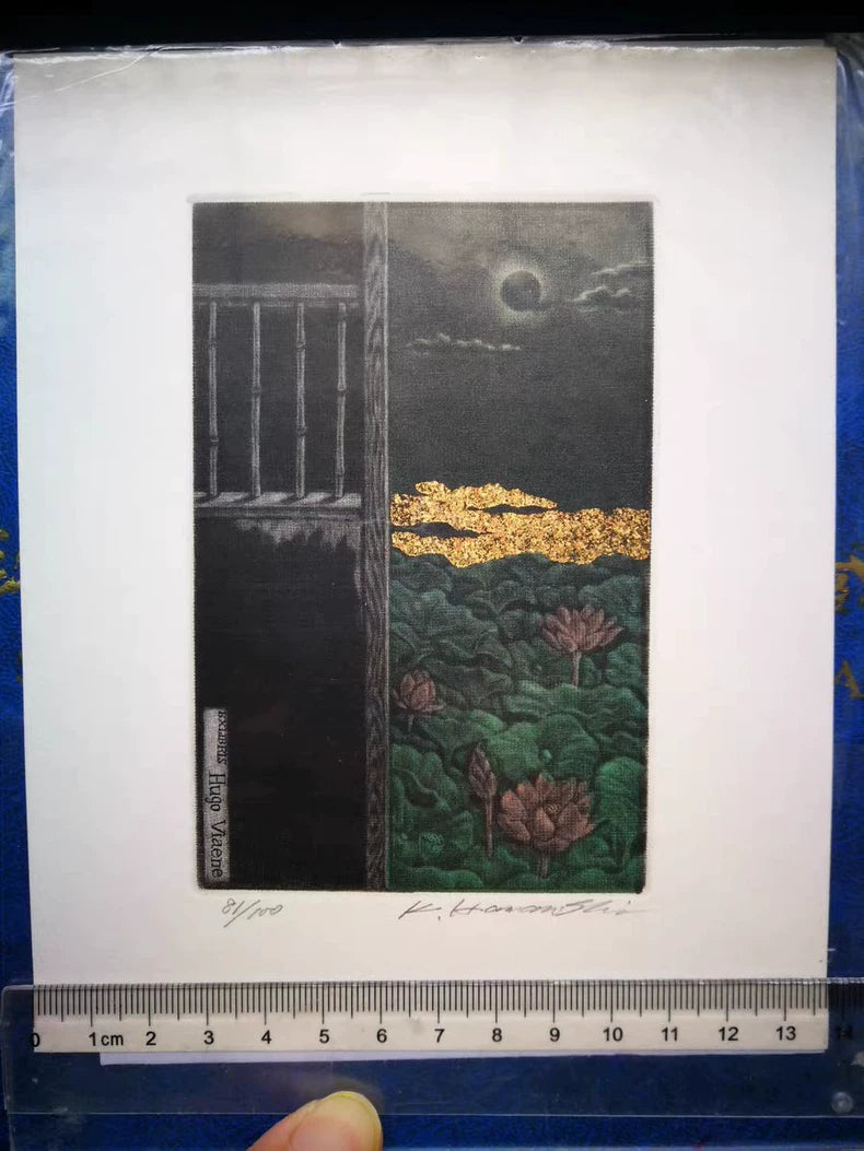 Katsunori Hamanishi – Signed Numbered Mezzotint