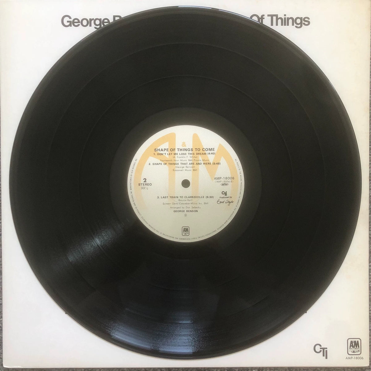 George Benson – The Shape of Things to Come (LP) – photo 4