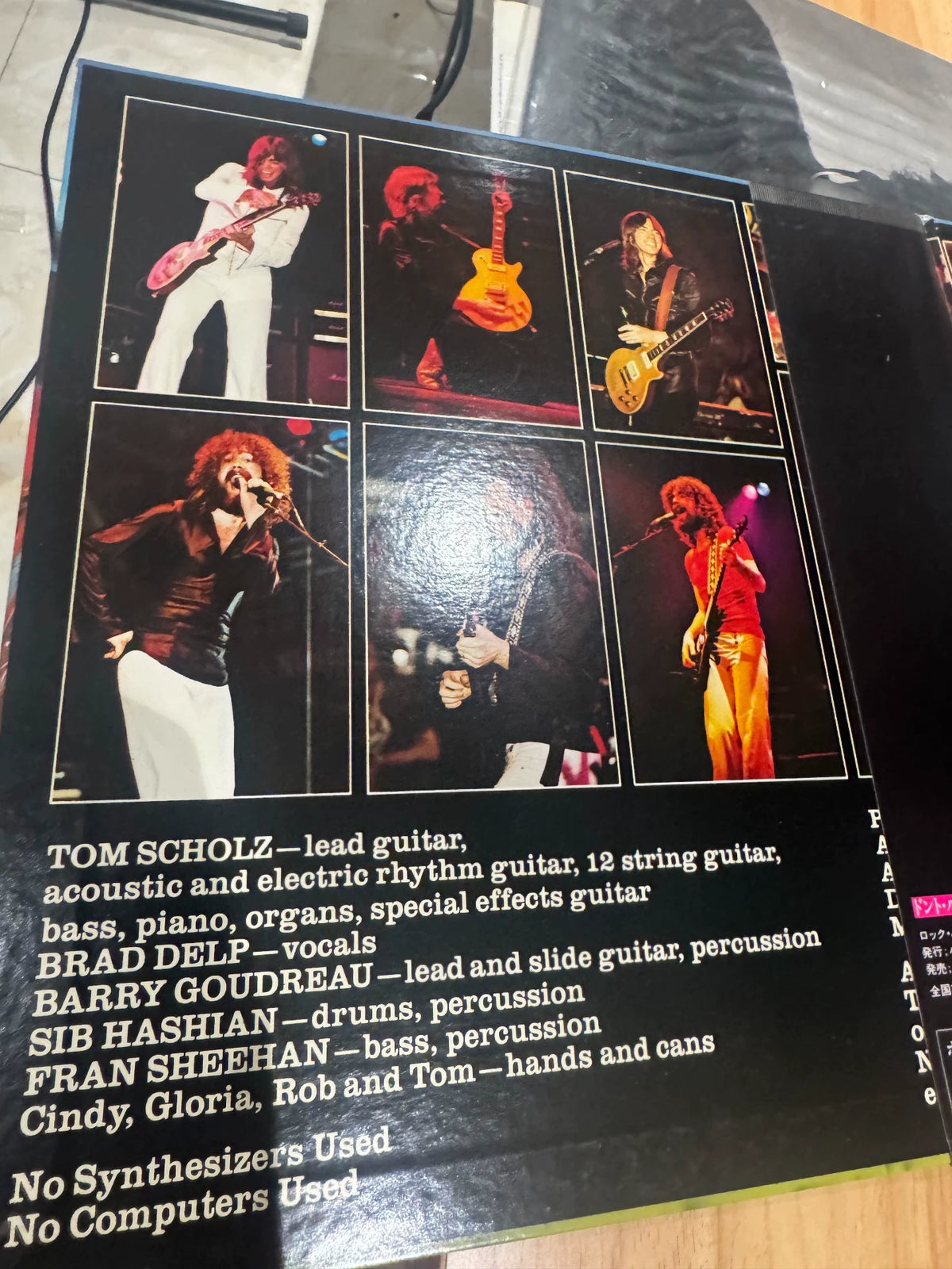 Boston – Don’t Look Back – Japanese Vinyl LP with Obi – detail 3