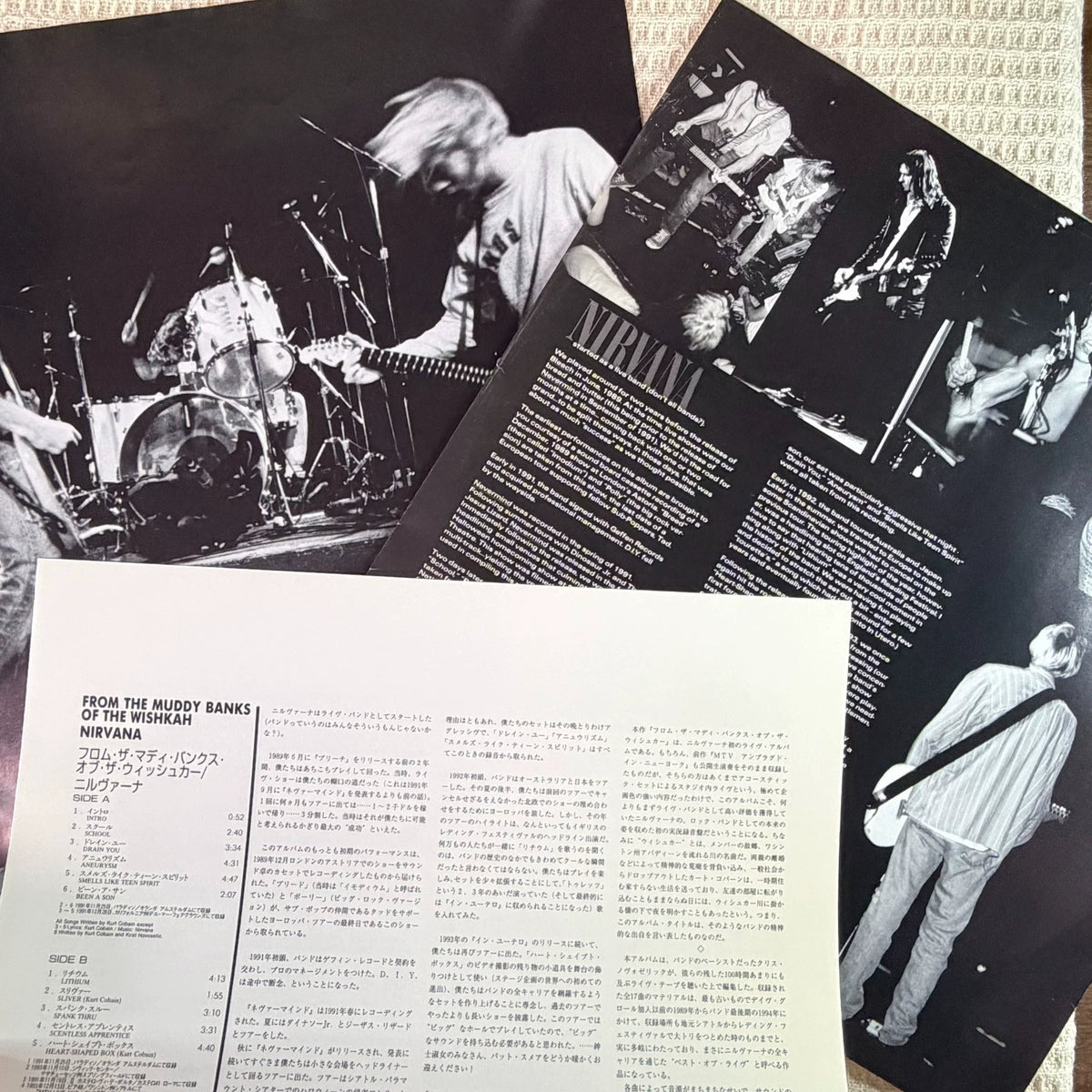 Nirvana – From the Muddy Banks of the Wishkah, Japan 2LP – item photograph 3