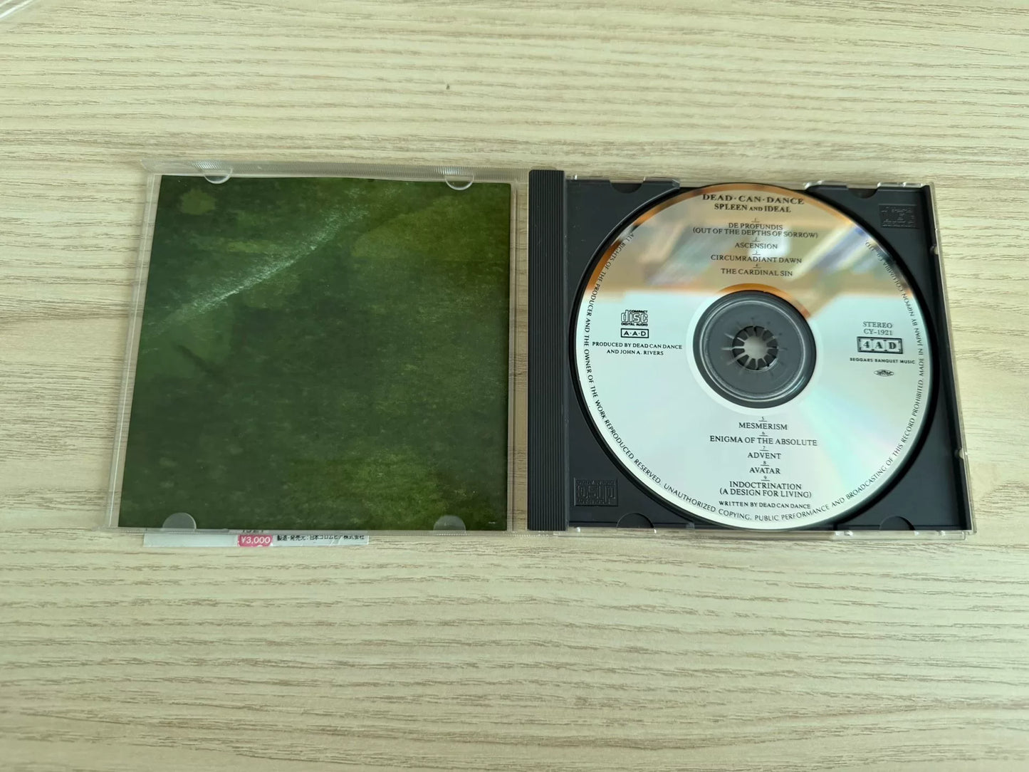Dead Can Dance – Spleen and Ideal Japanese Edition