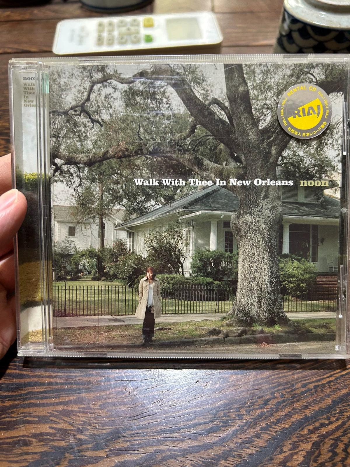 noon – Walk with Thee in New Orleans – Japanese CD – actual item photograph 1