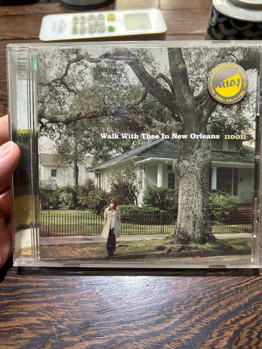 noon – Walk with Thee in New Orleans – Japanese CD – actual item photograph 1