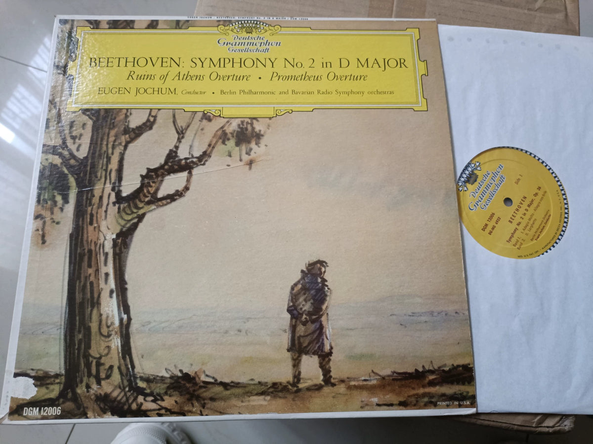 Eugen Jochum – Beethoven Symphony No. 2 and Overtures – US Mono LP