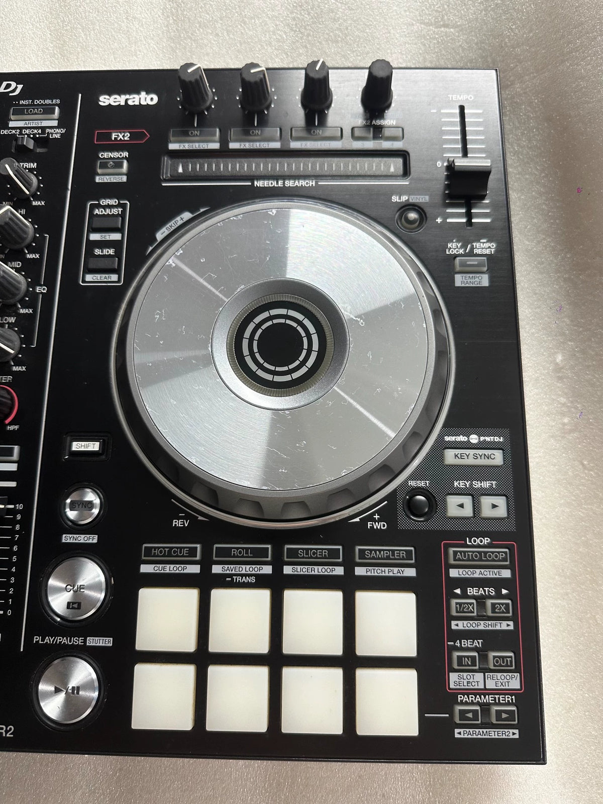 Pioneer DJ DDJ-SR2 – Used Controller with Case – actual item photograph 4