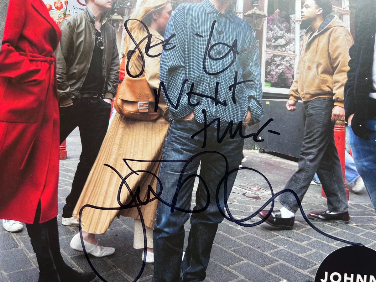 Johnny Marr – Age of Everything – Signed Red Vinyl LP – actual item photograph 4