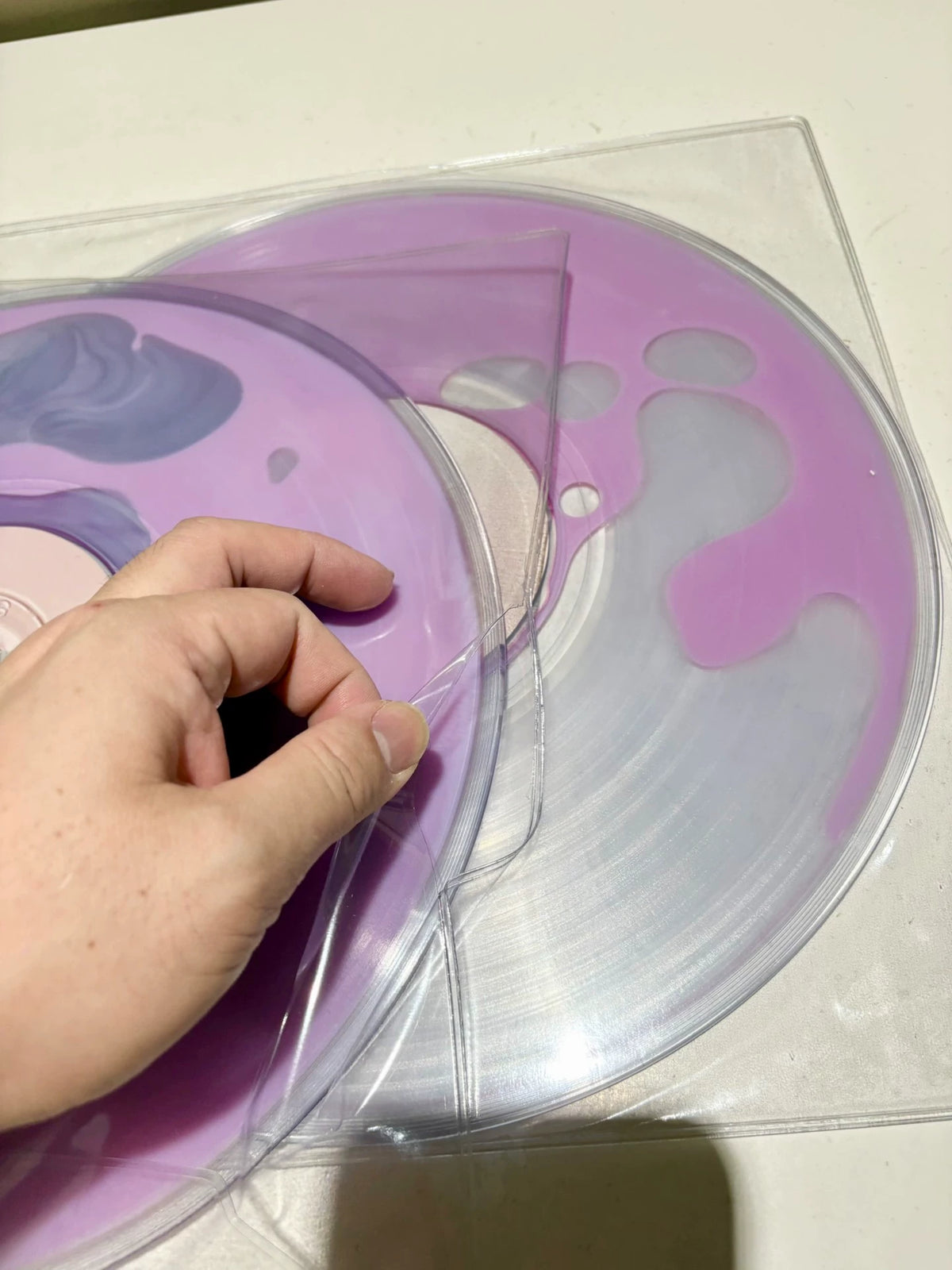 Lola Young – I'm Only Myself / Bad World Pink Liquid Vinyl LP — product detail 6
