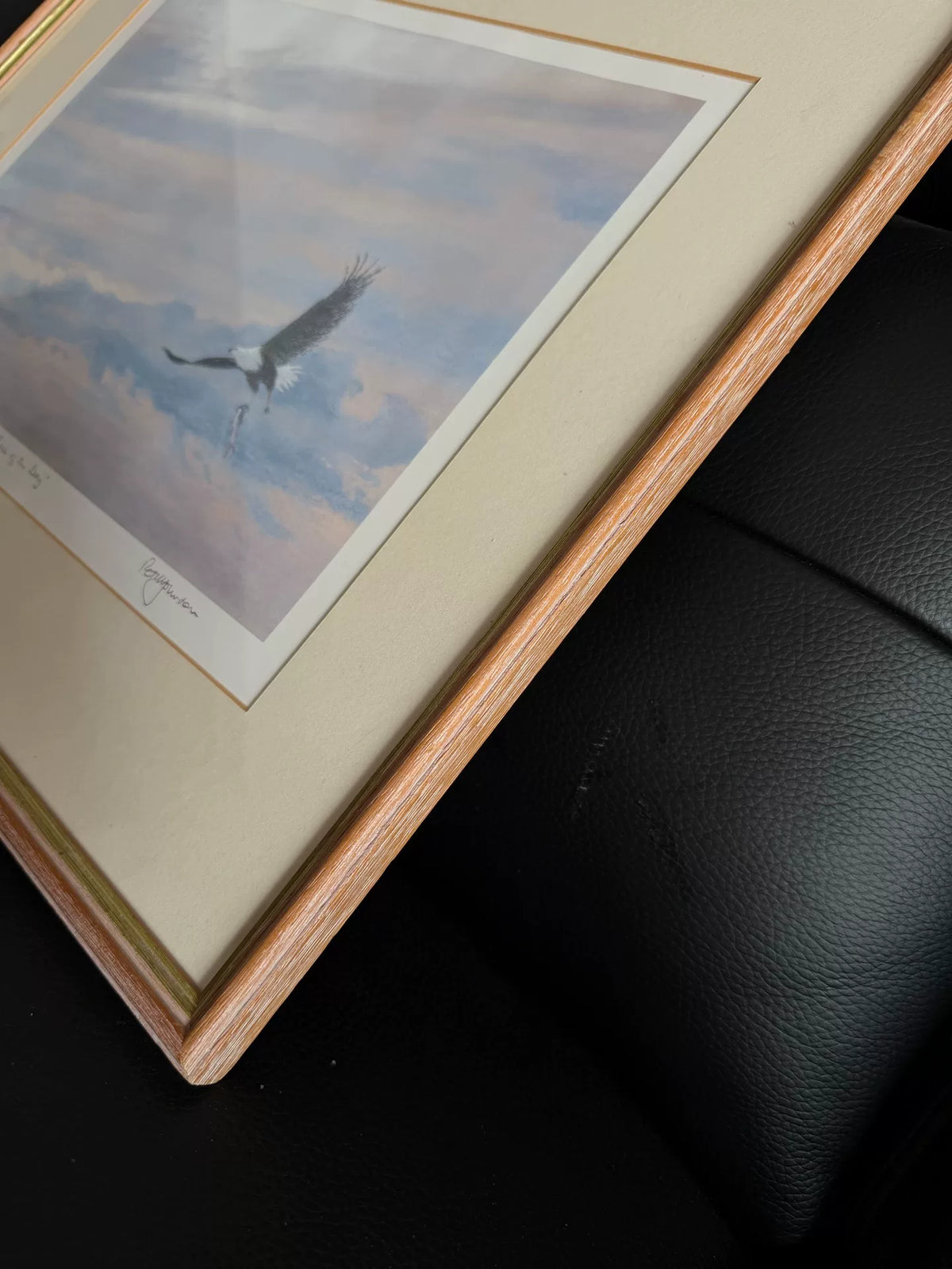 Peter Johnson – Last Catch of the Day – Signed Framed Print 7/850