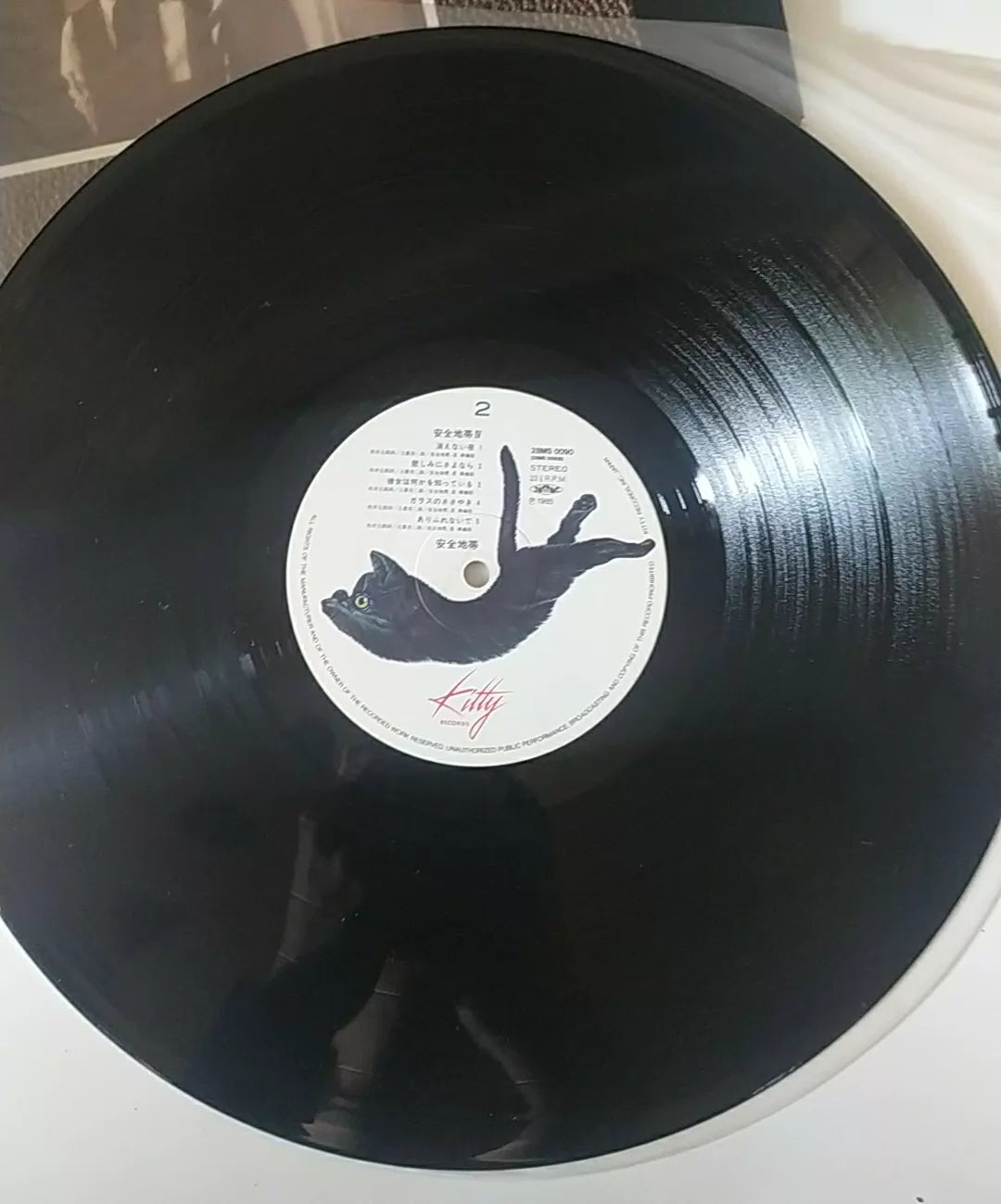 Anzen Chitai – IV – Japanese Vinyl LP with Obi – detail 6
