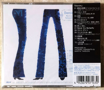 Mariya Takeuchi – Denim – Japan WPCL-10407 CD (Sealed)
