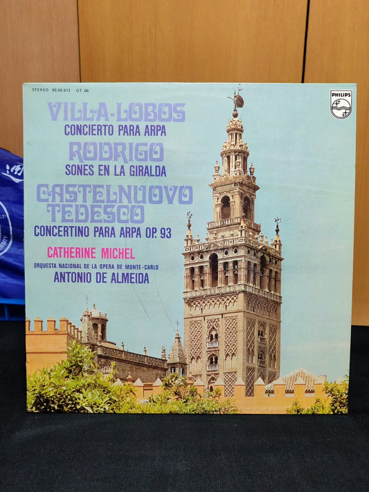 Catherine Michel – Harp Concertos – Dutch Philips Vinyl LP