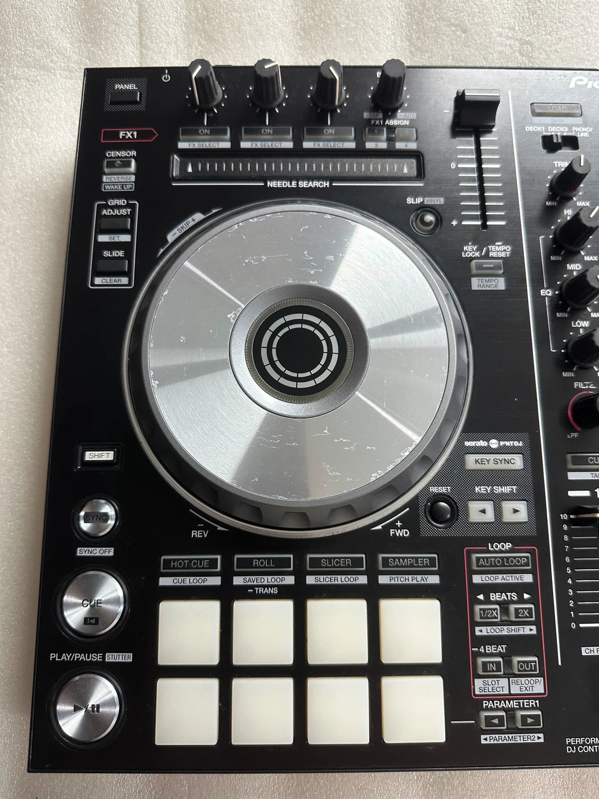 Pioneer DJ DDJ-SR2 – Used Controller with Case – actual item photograph 3
