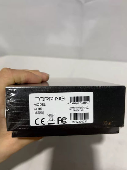 Topping G5 Portable DAC / Amp – Black – source photograph 6