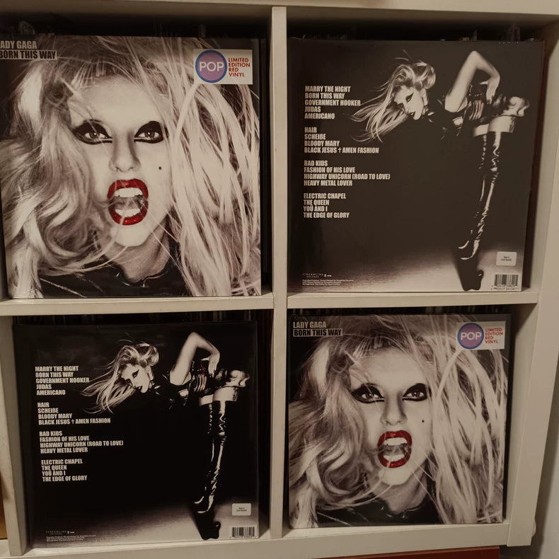 Lady Gaga – Born This Way – European Red Vinyl 2LP – Sealed