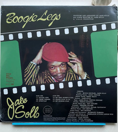 Jake Sollo – Boogie Legs, VMP Yellow Vinyl (LP) – photo 3