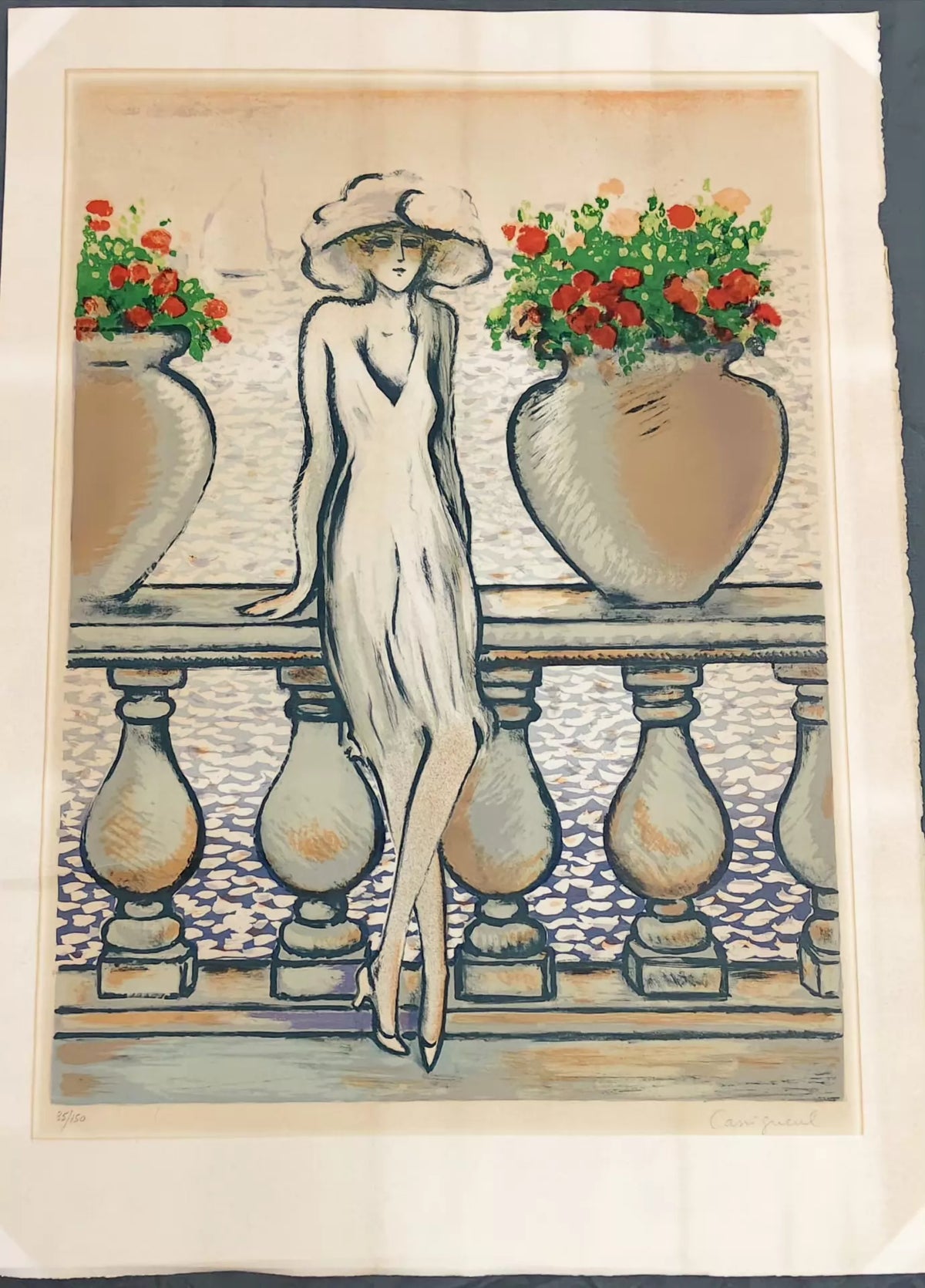Jean-Pierre Cassigneul – Signed Limited Colour Lithograph, Edition of 150 — original seller image 1