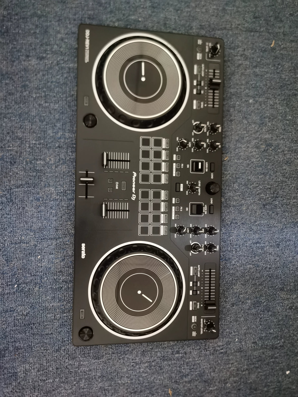 Pioneer DJ DDJ-REV1 – Two-Channel DJ Controller – actual item photograph 4