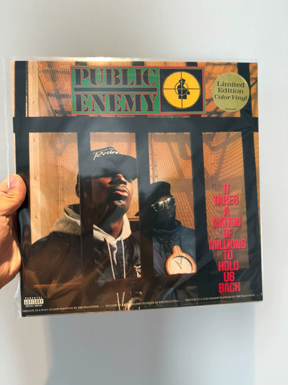 Public Enemy – It Takes a Nation of Millions to Hold Us Back, Red Vinyl (LP) – photo 1