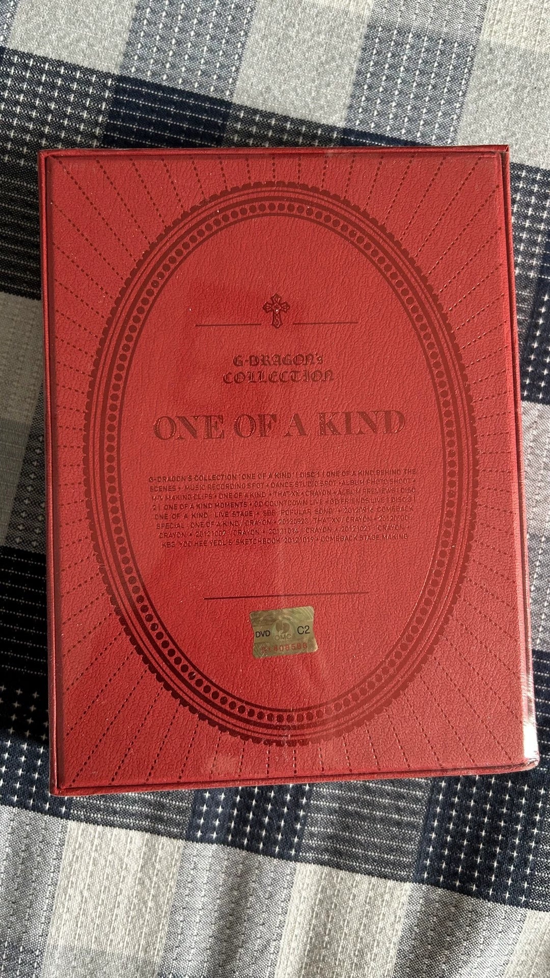 G-DRAGON ONE OF A KIND Collection DVD Japan red edition sealed package