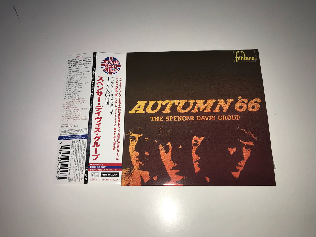 The Spencer Davis Group – Autumn '66 – Japanese Mini-LP CD