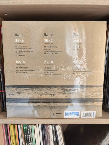 Hiroyuki Sawano – Attack on Titan Season 1 – 3LP, Faded Spine – actual item photograph 2