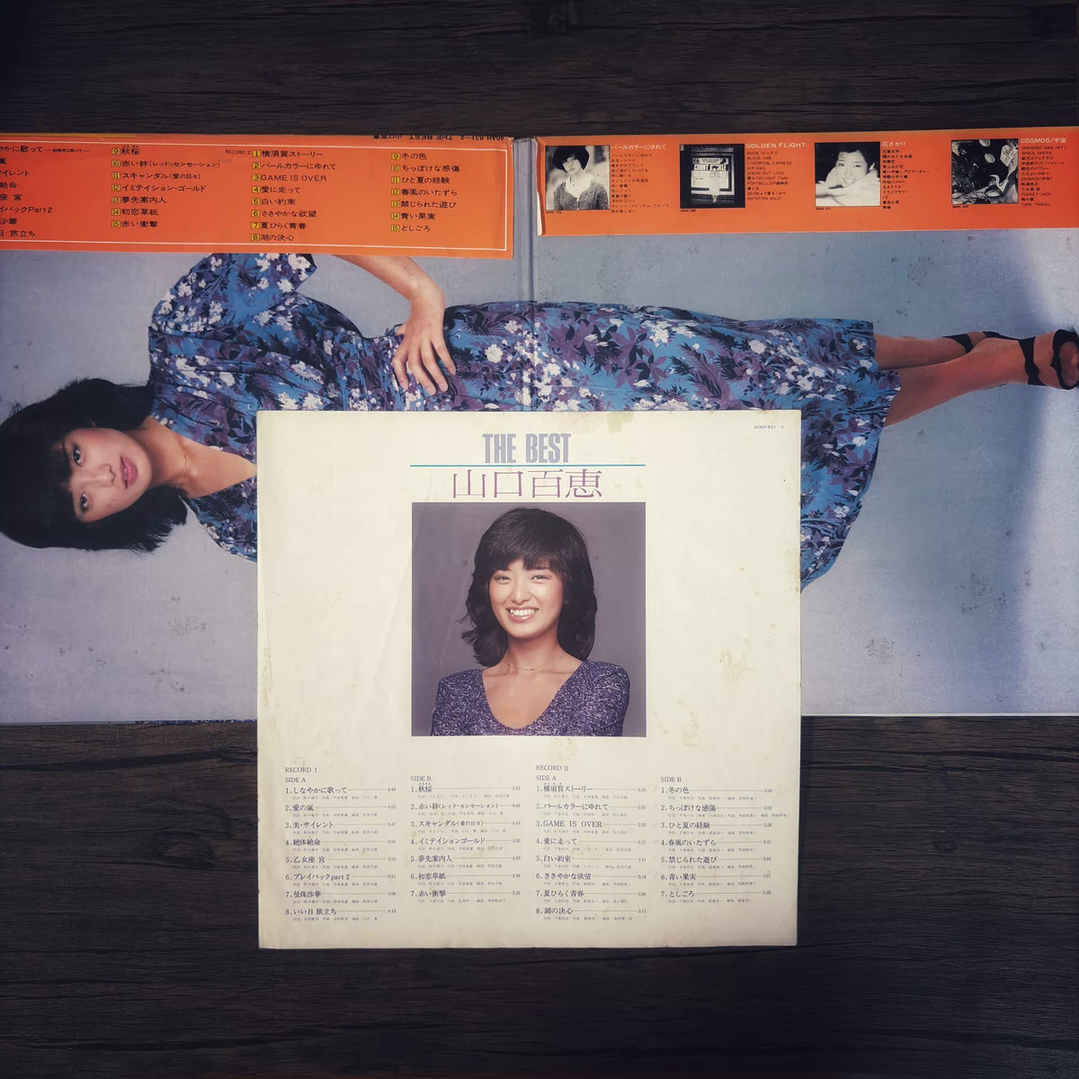 Momoe Yamaguchi – The Best; actual item detail