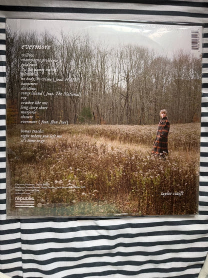 Taylor Swift – evermore Translucent Green Vinyl 2LP