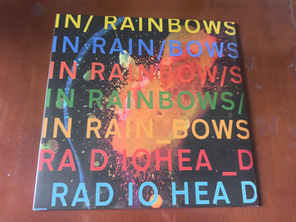 Radiohead – In Rainbows, Sealed Vinyl LP – actual item photograph