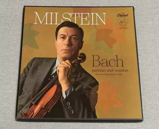 Nathan Milstein – Bach: Sonatas and Partitas for Solo Violin, Capitol US 3LP Box – photo 1