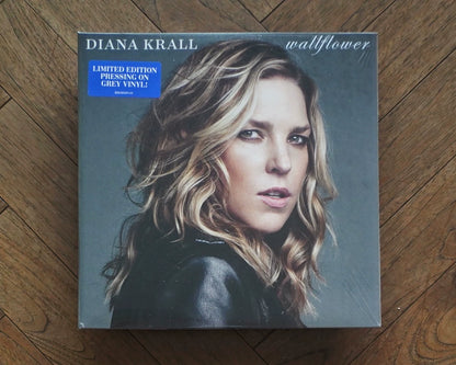 Diana Krall – Wallflower – Grey Vinyl 2LP — front view