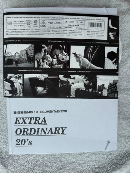 BIGBANG – EXTRA ORDINARY 20’s – Japanese DVD Photobook – actual product photo 2