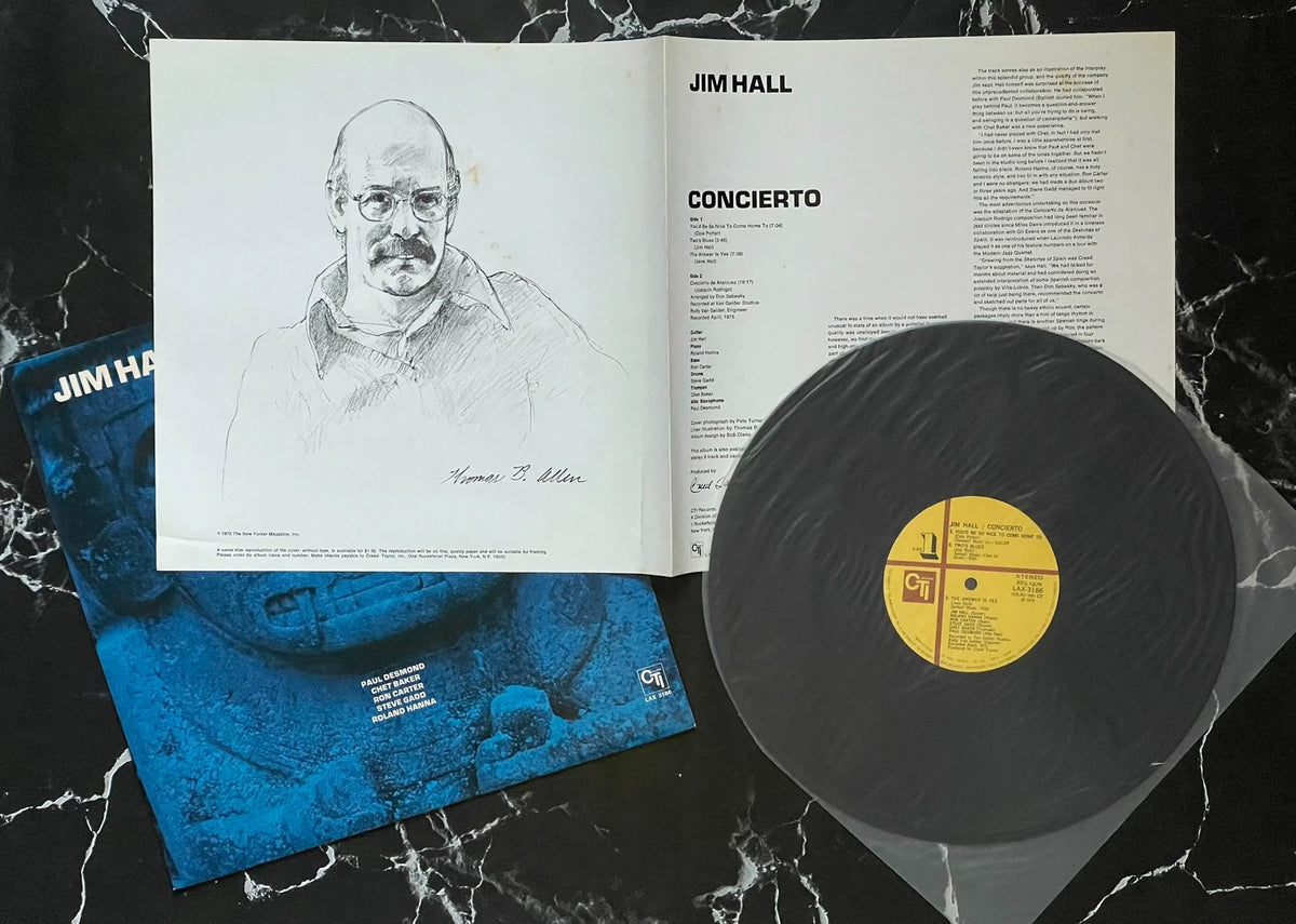Jim Hall – Concierto – Japanese LP – actual item photograph 3