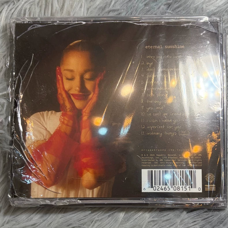 Ariana Grande – Eternal Sunshine – Signed CD – actual product photo 3