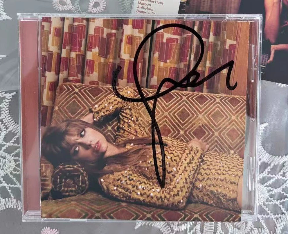 Taylor Swift - Midnights Blood Moon Signed CD