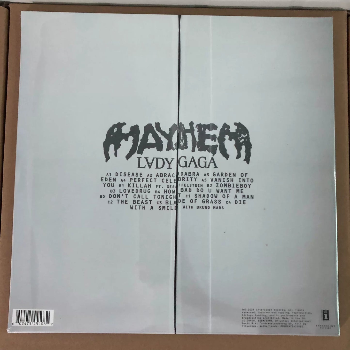 Lady Gaga – Mayhem – European Vinyl (2LP) – product photo 5