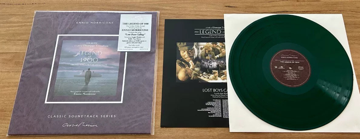 Ennio Morricone - OST: The Legend Of 1900 (Globally Limited Numbered Green Vinyl)