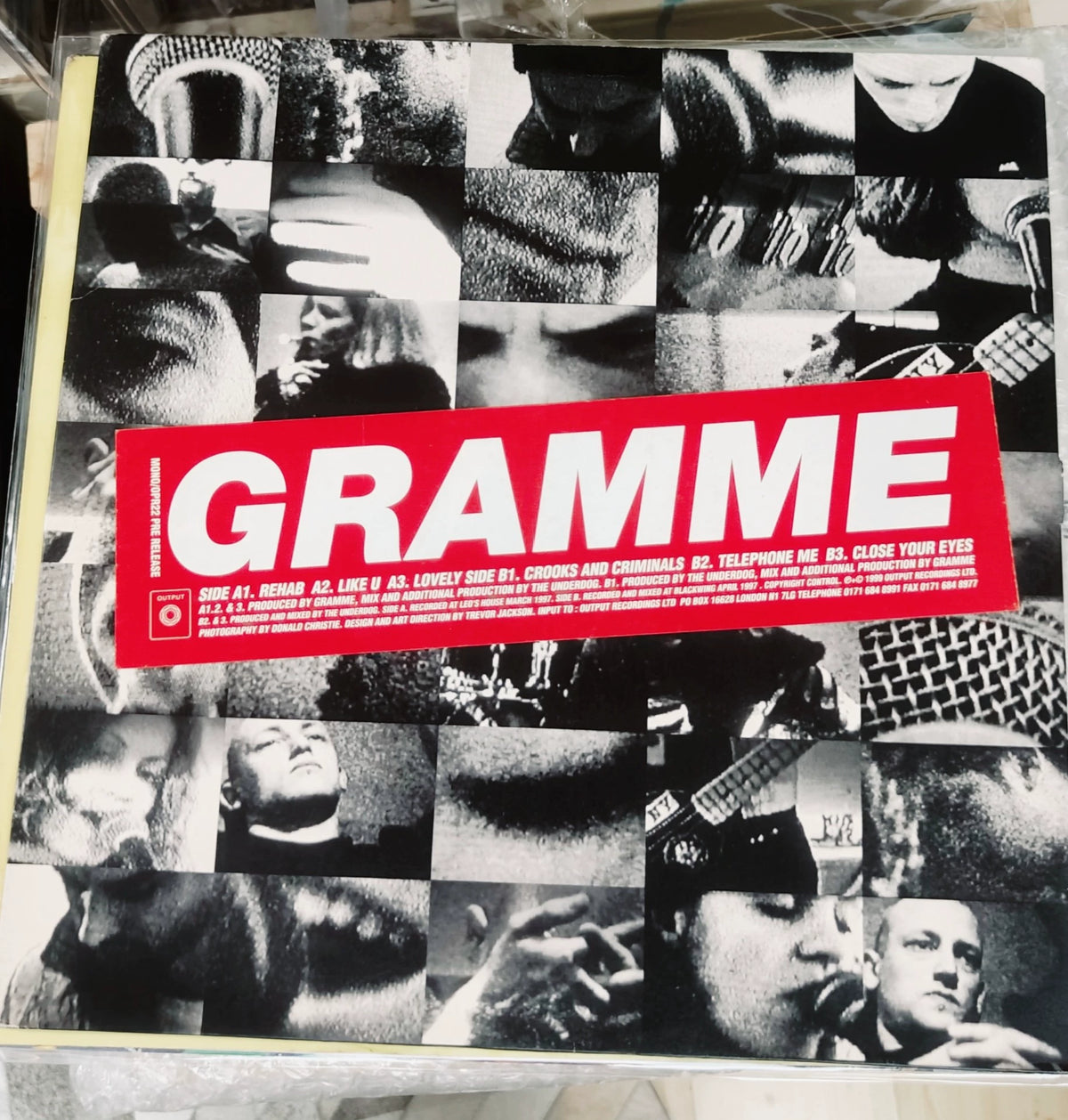 Gramme – Pre-Release; actual item