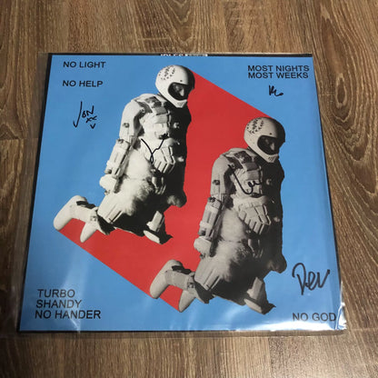 IDLES – Crawler – Transparent Blue Vinyl with Signed Art Card – detail 2