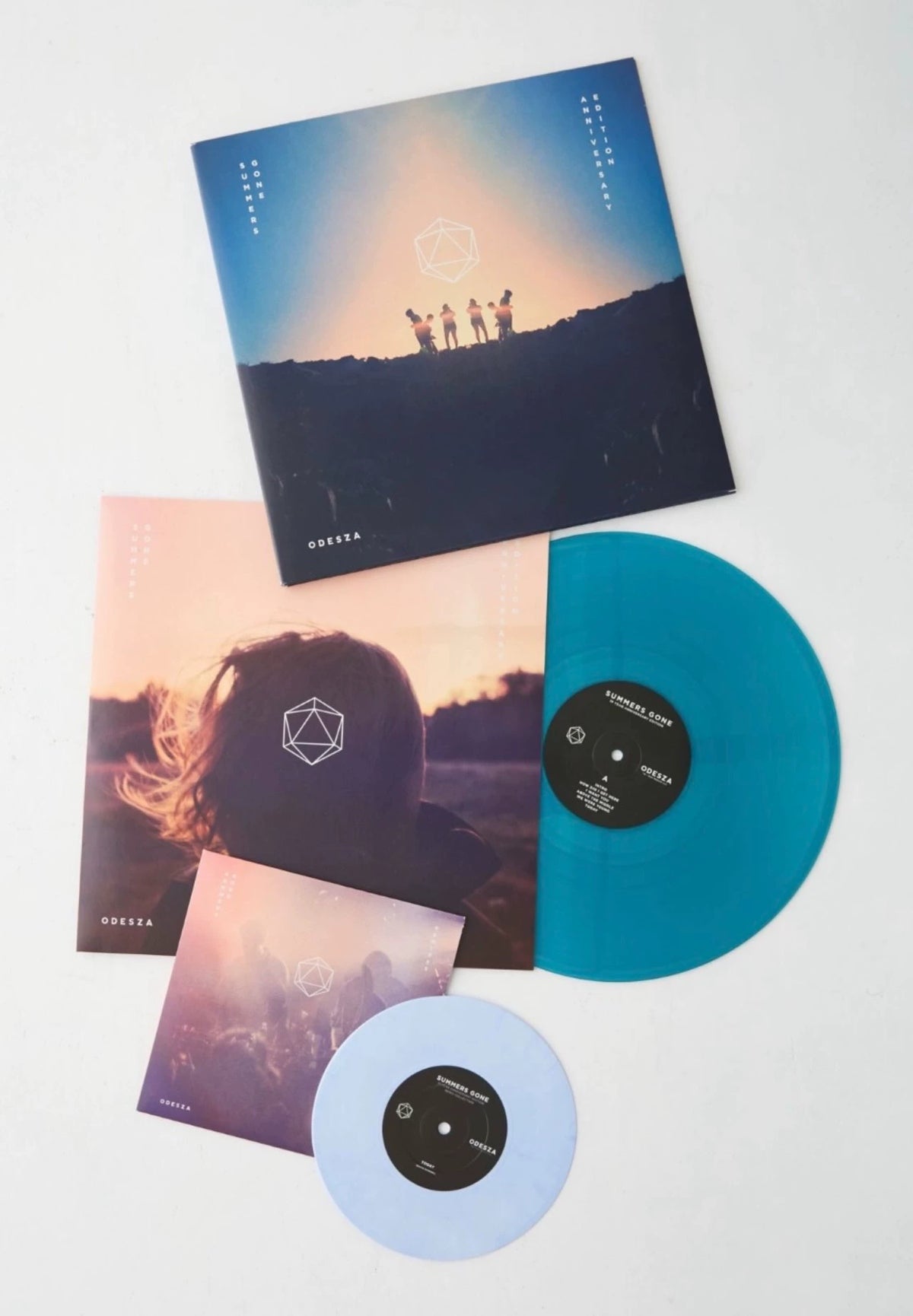 ODESZA – Summer's Gone, Clear Blue Vinyl with 7-inch Record (LP) – photo 2