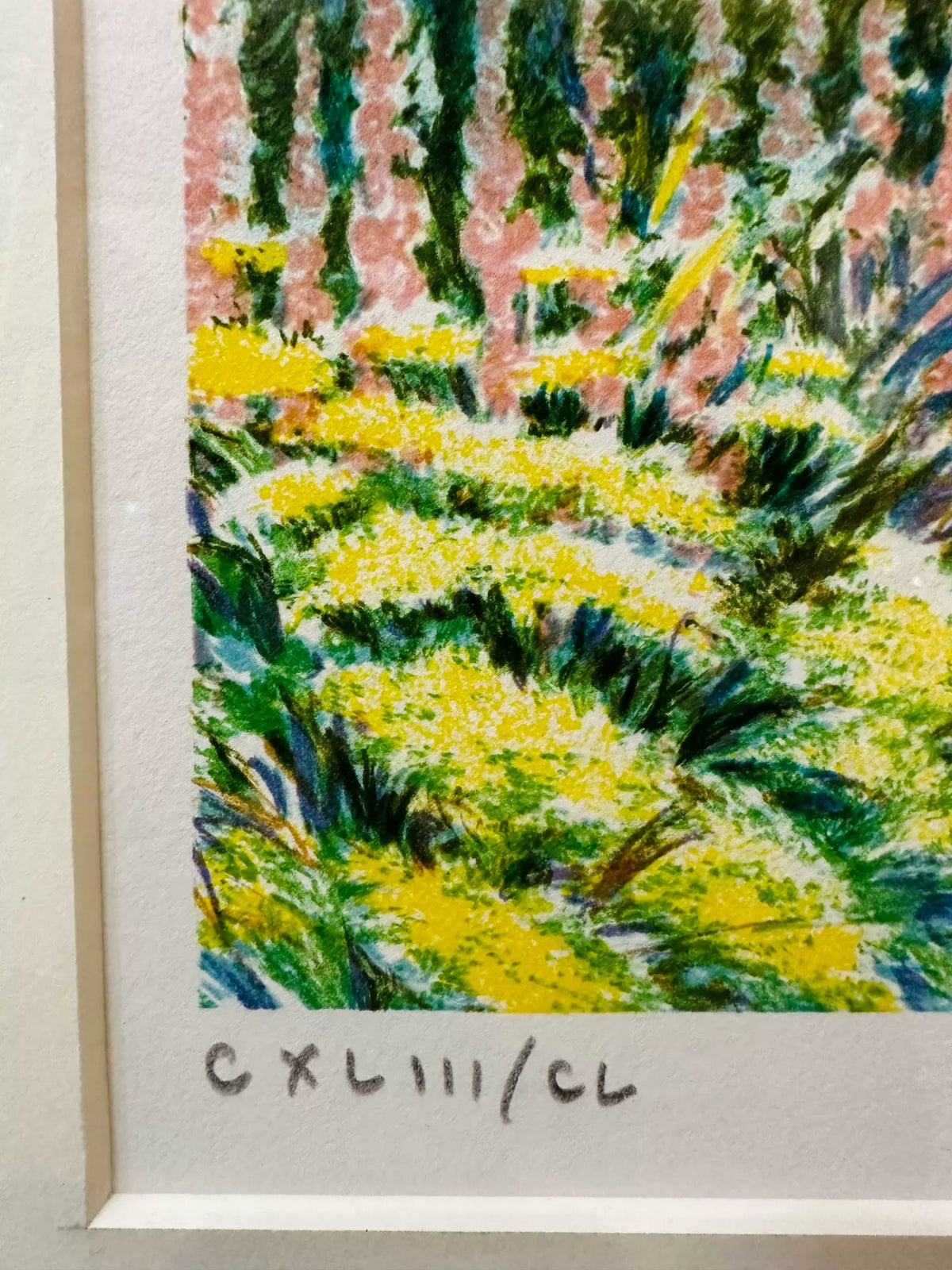 Richard Nahmias – Garden at Giverny – Lithograph — product detail 7