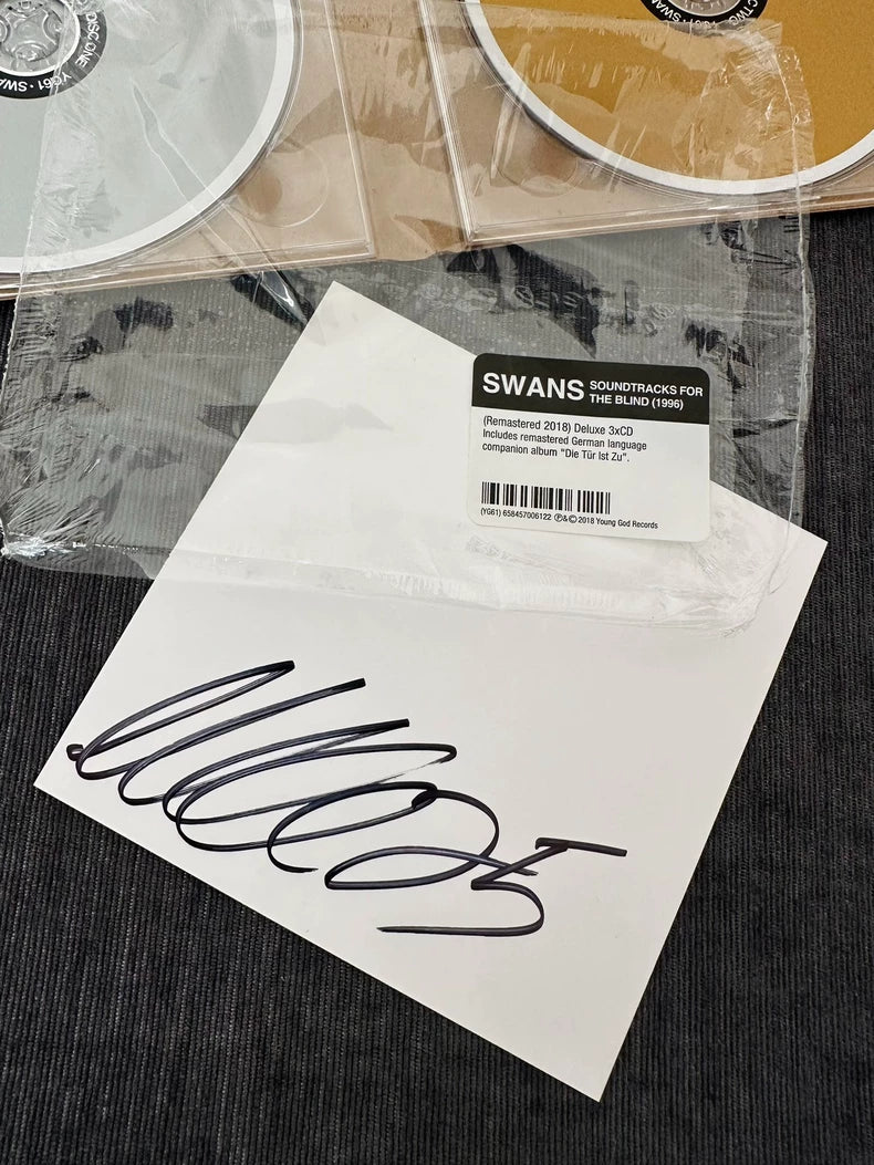 Swans – Soundtracks for the Blind / Die Tür Ist Zu – 3CD with M. Gira Signed Card