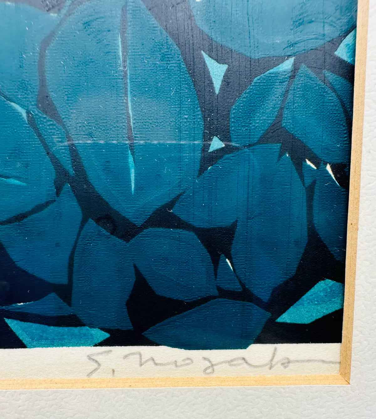 Red Rose – Signed Framed Print – actual item photograph 4