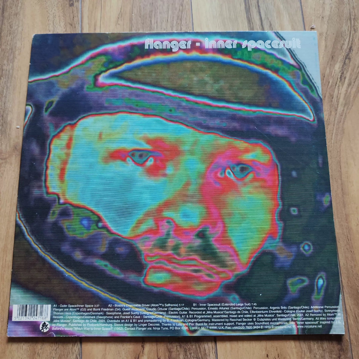 Flanger – Inner Spacesuit EP (12") – photograph 1