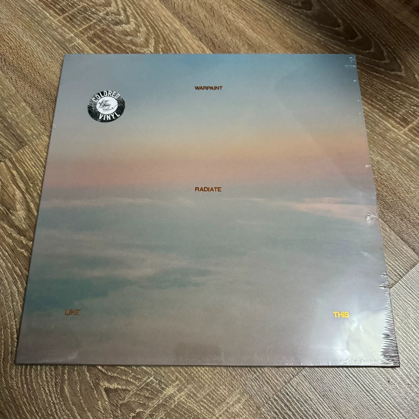 Warpaint – Radiate Like This – Transparent Yellow Vinyl (LP)