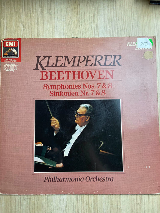 Otto Klemperer – Beethoven Symphonies Nos. 7 and 8 – German DMM LP