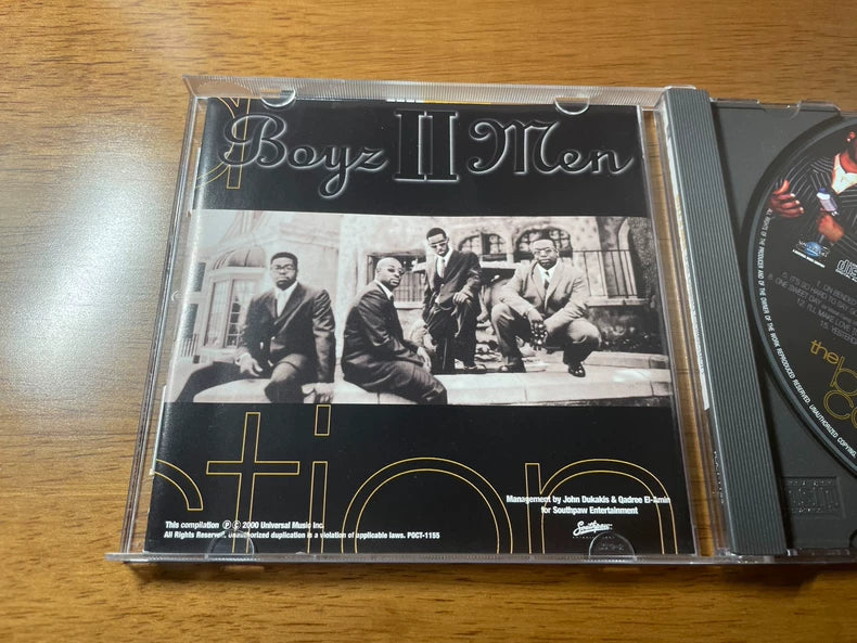 Boyz II Men – The Ballad Collection – Japanese CD with OBI