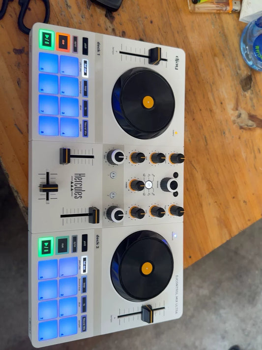 Hercules DJControl Mix Ultra – Wireless DJ Controller with Box